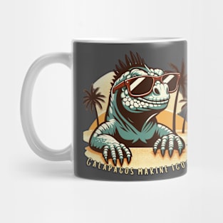 Galapagos marine iguana Mug